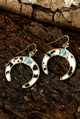 Alayah Crescent Shaped Dangle Earrings - Getyourglamon 